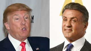 Donald Trump deseja ter Sylvester Stallone no governo: 'Escolha perfeita'