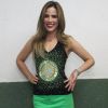 Wanessa Camargo é apresentada como musa da Mocidade Independente de Padre Miguel, na quadra da escola de samba, na Zona Oeste do Rio, na madrugada deste domingo, 18 de dezembro de 2016