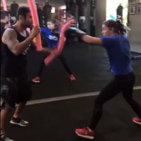 Vídeo: Alice Wegmann esbanja boa forma e disposição durante treino de boxe