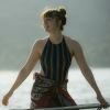Isabela (Alice Wegmann) desapareceu em 'A Lei do Amor' após cena com direito a coronhada, briga e desespero no mar