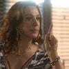 Salete (Claudia Raia) exige que Gustavo (Daniel Rocha) se entregue à Polícia, na novela 'A Lei do Amor'