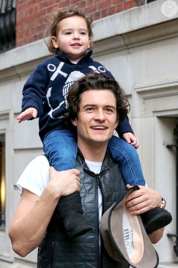 Bloom é pai de Flynn, de três anos, do seu casamento com Miranda Kerr