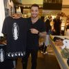 Felipe Titto lançou neste sábado, 4 de fevereiro de 2017, uma linha de roupas em São Paulo