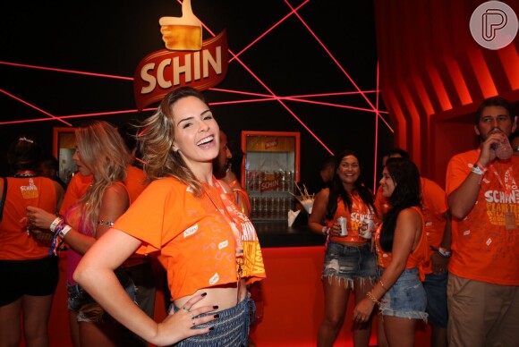 Ex-BBB Ana Paula Renault marcou presença no Festival Planeta Atlântida, no Rio Grande do Sul