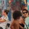 Luana Piovani acompanhada por Pedro Scooby e Thiago Lacerda e a mulher, Vanessa Lóes, levaram os seus respectivos filhos a um evento infantil neste domingo, 5 de fevereiro de 2017, no Cais do Porto, no Rio