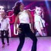 Fátima Bernardes mostrou seu rebolado ao dançar com Claudia Leitte nesta terça-feira, 7 de fevereiro de 2017, no 'Encontro'