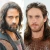 Salmon (Rafael Sardão) e Otniel (Leonardo Miggiorin) entram disfarçados em Jerusalém para levantarem informações sobre o reino, na reta final da novela 'A Terra Prometida'