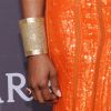 Detalhe do bracelete de Naomi Campbell no baile de gala da AmfAR, em Nova York, nesta quarta-feira, 8 de fevereiro de 2017