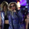 Maquiagem de Lady Gaga durante show do Super Bowl, em 5 de fevereiro de 2017, chamou atenção!