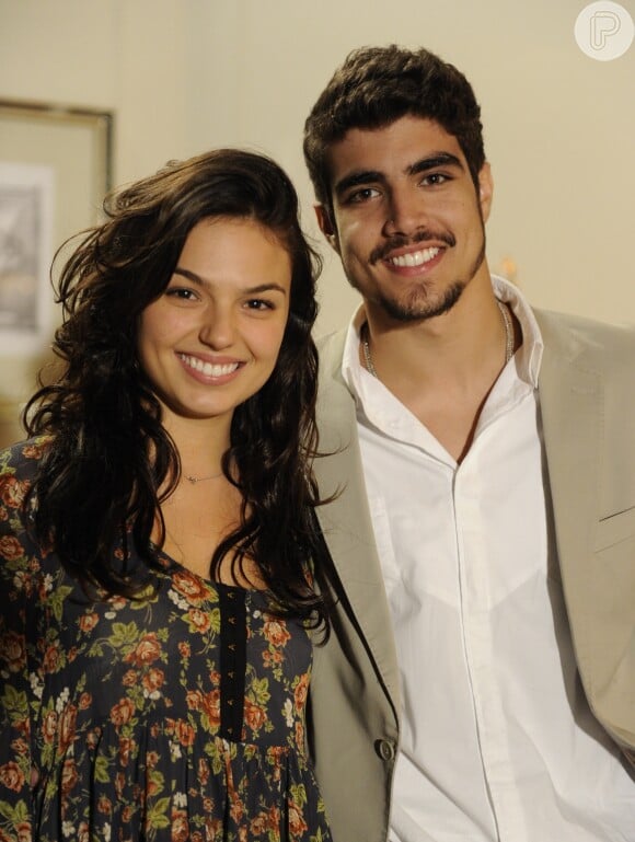 O casal Marcela (Isis Valverde) e Edgard (Caio Castro) fez muito sucesso em 'Ti-Ti-Ti'