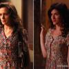 Cristina (Giovanna Ewbank) é obrigada por Manfred (Carmo Dalla Vecchia) a usar uma peruca e o vestido de Amélia (Bianca Bin), em 'Joia Rara', em 7 de fevereiro de 2014