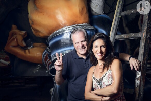 Chico Pinheiro vai comandar as transmissões do Carnaval de São Paulo ao lado de Monalisa Perrone