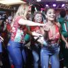 Juliana Paes prestigia feijoada da escola de samba Grande Rio e cai no samba em show com Ivete Sangalo, em um hotel em São Conrado, na Zona Sul do Rio, na noite deste sábado, 18 de fevereiro de 2017
