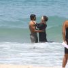 Caio Castro e Leticia Colin gravam 'Novo Mundo' na praia com trajes de época nesta quarta-feira, dia 22 de fevereiro de 2017