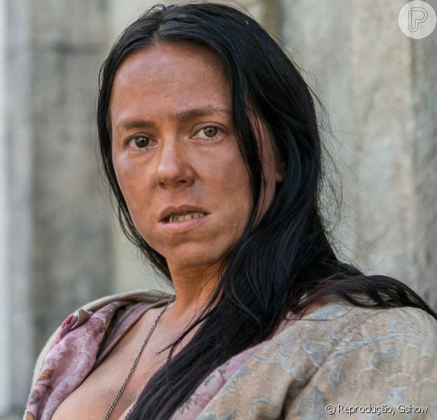 Vivianne Pasmanter surge com pele suja e dentes podres para novela 'Novo Mundo'