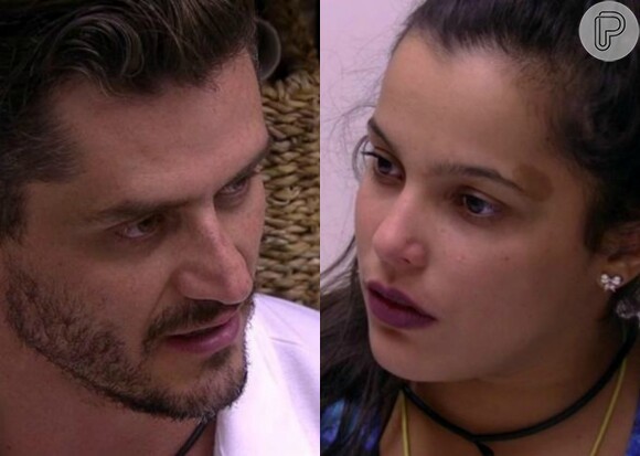 Após conquistarem a liderança, Emilly e Marcos discutiram na despensa da casa do 'Big Brother Brasil' na noite desta quinta-feira, 23 de fevereiro de 2017