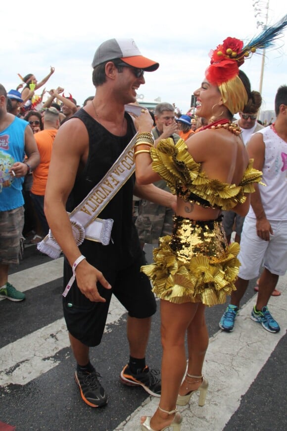 Famosas curtiram o Bloco da Favorita neste sábado, 25 de fevereiro de 2017, no Rio de Janeiro