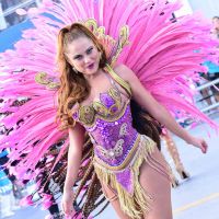 Carnaval: Ellen Rocche, mais magra, desfila pela Rosas de Ouro. 'Sou o docinho'