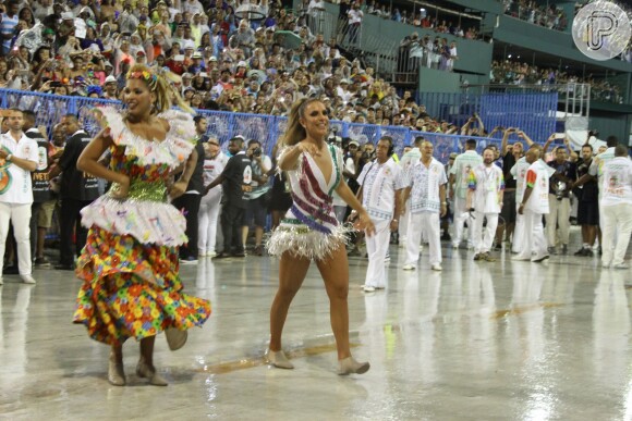 Ivete Sangalo vem na comissão de frente da Grande Rio e brilha na Sapucaí na madrugada desta segunda-feira, dia 27 de fevereiro de 2017