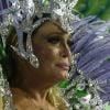 Susana Vieira se emocionou ao desfilar por mais um ano seguido na Grande Rio