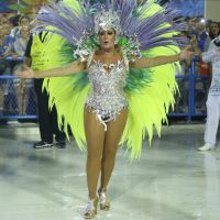 Susana Vieira se diverte antes de desfilar no Carnaval: 'Tô sempre linda'. Vídeo