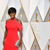Viola Davis de Armani Privé na 89ª edição do Oscar, em Los Angeles, na Califórnia, realizada na noite deste domingo, 26 de fevereiro de 2017