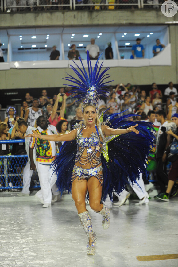 Com a fantasia Estrela de Juazeiro, Monique Alfradique representou o reconhecimento do talento de Ivete Sangalo em sua terra natal no desfile da escola de samba Grande Rio, em 27 de fevereiro de 2017