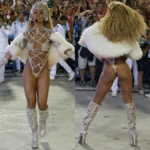 Sabrina Sato ousou no look para sambar à frente das escolas de samba do Rio de Janeiro e São Paulo no Carnaval 2017. Confira esses e outros look na galeria!