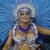 Musa da União da Ilha, Dani Sperle perdeu tapa-sexo antes de começar o desfile da escola no Rio