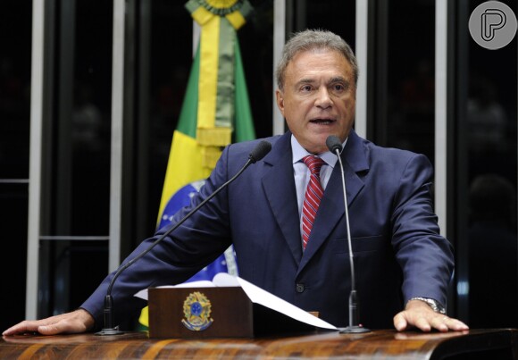 O senador Alvaro Dias (PSDB-PR) cobrou providências para as ameaças sofridas por Fábio Porchat
