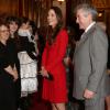 Kate Middleton não tem medo de repetir roupas e usou vestido Alexander McQueen novamente nesta segunda-feira, 17 de fevereiro de 2014
