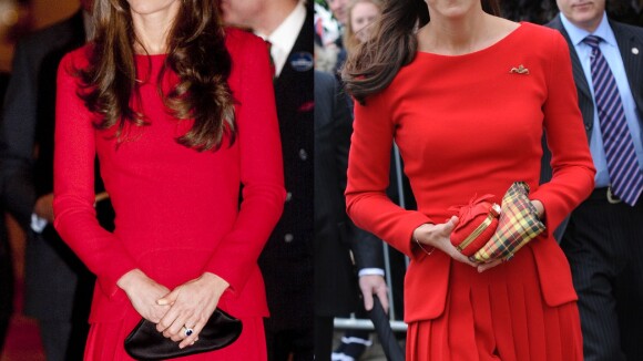 Kate Middleton repete vestido Alexander McQueen de R$ 14mil usado em 2012