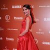Vanessa Giácomo usou um vestido vermelho Carolina Herrera no 'Prêmio Glamour 2017', realizado na Casa Charlô, em São Paulo, nesta quinta-feira, 9 de março de 2017