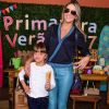 Ticiane Pinheiro postou vídeo da filha dublando a cantora Naiara Azevedo com o hit '50 reais'
