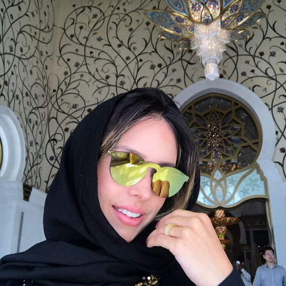 'Lugar incrível!', afirmou Thyane Dantas na web