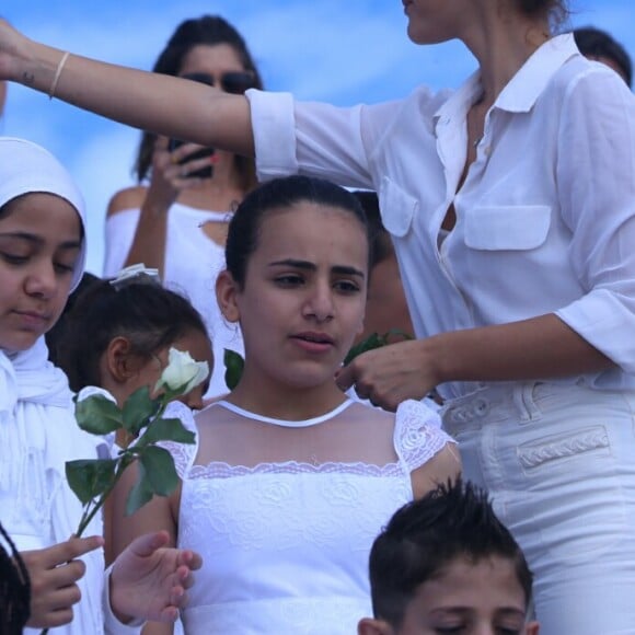 'São atitudes como estas que precisam se multiplicar cada vez mais', disse Bruna Marquezine no evento