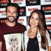 Pérola Faria e Bernardo Velasco chegaram juntos no show de Anitta em abril de 2016 em uma casa de espetáculos