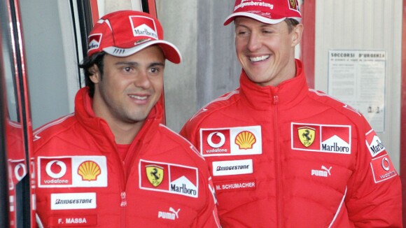Michael Schumacher recebe visita de Felipe Massa: 'Ele é um grande homem'