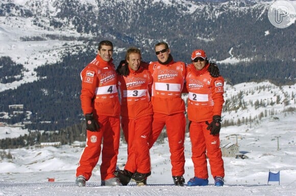Massa e Schumacher eram companheiros de equipe da Ferrari 