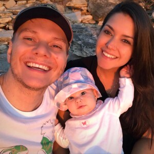 Thais Fersoza e o marido, o sertanejo Michel Teló, são pais de Melinda, de 7 meses