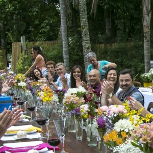 Giovanna Antonelli ganhou parabéns em gravação final de 'Sol Nascente'