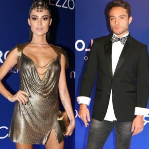 Thaila Ayala teria planejado ser fotografada com o ator Ed Westwick em baile