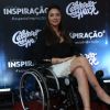 Lais Souza esteve no Especial Inspiração, evento promovido pelo programa 'Caldeirão do Huck', nesta quinta-feira, 23 de março de 2017