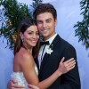 Os dois se casaram em uma cerimônia simples e para poucos convidados na casa da atriz, em São Conrado, zona sul do Rio de Janeiro