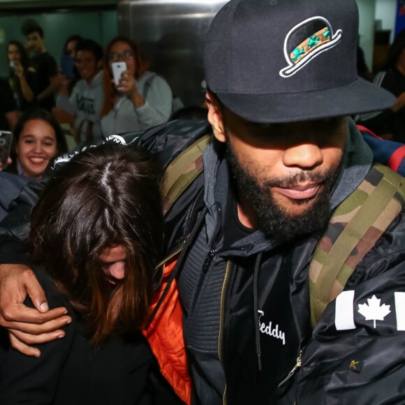Selena Gomez veio ao Brasil para acompanhar o show do The Weeknd no festival Lollapalooza