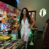 Viviane Araújo escolheu uma decoração bem colorida para sua festa de aniversário