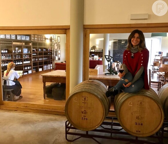 Giovanna Antonelli postou fotos de suas férias em Portugal nas redes sociais