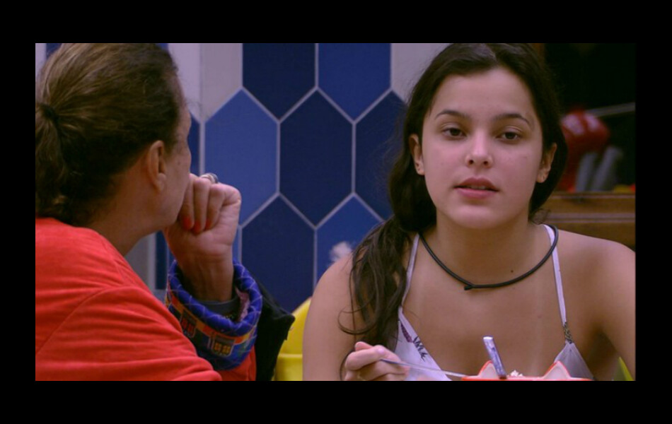 BBB Emilly critica Marcos e Ilmar para Ieda após afastamento Muito sujo Purepeople