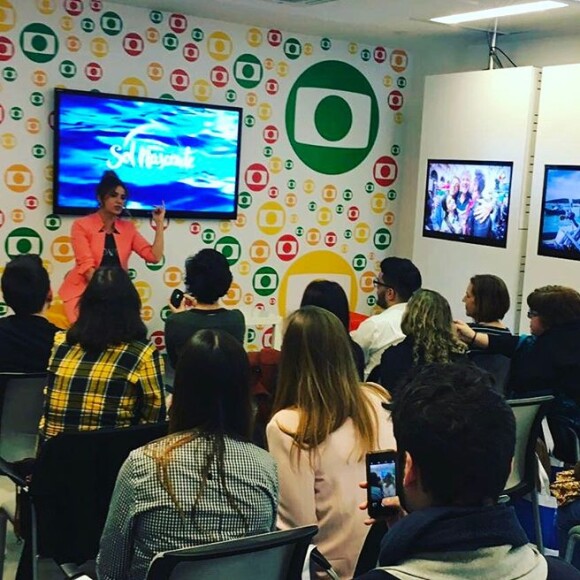 Giovanna Antonelli foi a Portugal falar sobre 'Sol Nascente', que estreia em maio no país europeu