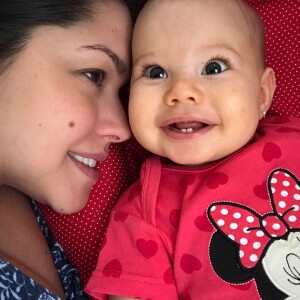 Casada com Michel Teló, Thais Fersoza já é mãe da pequena Melinda, de 7 meses